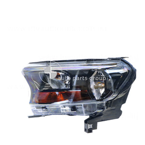 Head Lamp Passenger Side Certified Suits Ford Ranger XL Plus PX 2015 to 2018