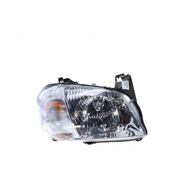 Halogen Manual Adjust Head Lamp Drivers Side OEM Suits Mazda Tribute CU 2000 to 2006
