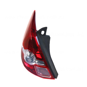 Tail Lamp Passenger Side Aftermarket Suits Nissan Tiida C11 Hatch 12/2009 To 12/2012
