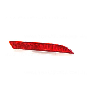 Rear Bar Reflector Drivers Side OEM Suits Honda Jazz GE 2008 to 2014