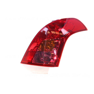 Tail Lamp Drivers Side Certified Suits Suzuki Swift RS415 2007 to 2010