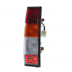 Red/Amber/Clear Tail Lamp Passenger Side Aftermarket Suits Nissan Navara D21 1992 to 1997