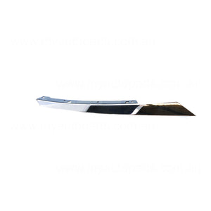 Chrome Grille Mould Driver Side OEM Suits Honda Civic FC Sedan 2016 to 2021