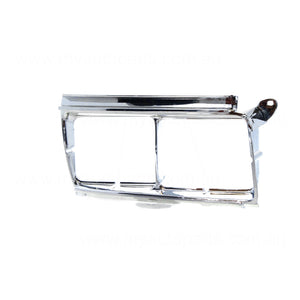 Headlamp Rim Passenger Side Aftermarket Suits Toyota Landcruiser FZJ80R/HDJ80R/HZJ80R 1990 to 1998
