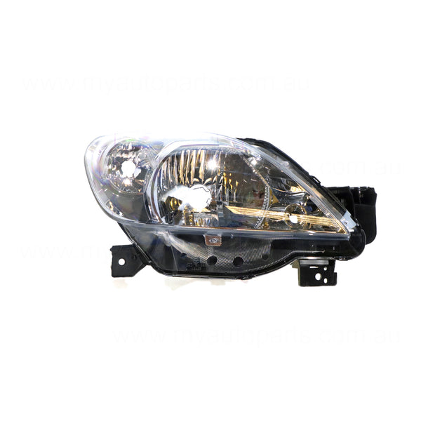 Halogen Manual Adjust Head Lamp Drivers Side OEM Suits Mazda 2 DY 2005 to 2007