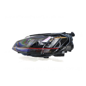 Xenon Head Lamp Passenger Side OEM Suits Volkswagen Golf GTi Performance MK 7 10/2013 to 7/2017