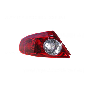 Tail Lamp Passenger Side Certified Suits Holden Viva JF Hatch 10/2005 to 4/2009