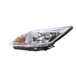 Head Lamp Passenger Side OEM Suits Ford Focus LV 2009 to 2011