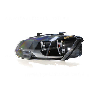 Halogen Head Lamp Passenger Side OES Suits Volkswagen Polo GTi/Comfortline 6R 2010 to 2014