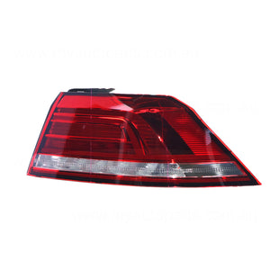 LED Tail Lamp Drivers Side OEM Suits Volkswagen Passat B8 Sedan 2015 On