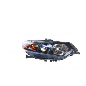 Head Lamp Drivers Side Certified Suits Honda Accord Euro CU 6/2008 to 11/2010
