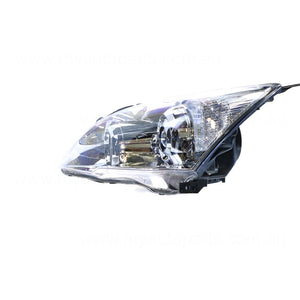 Halogen Manual Adjust Head Lamp Passenger Side OEM Suits Honda CR-V RE 2007 to 2012