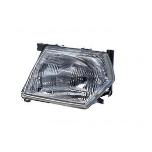 Head Lamp Passenger Side Genuine Suits Nissan Patrol GU/Y61 10/1997 to 12/2012