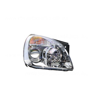 Head Lamp Drivers Side Genuine Suits Kia Rondo UN 9/2009 to 5/2013