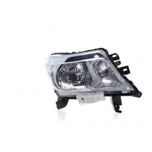 Head Lamp Drivers Side Certified suits Nissan Navara Series 1
