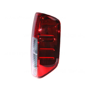 Red/Clear Tail Lamp Drivers Side OEM Suits Nissan Navara D40 2005 to 2015