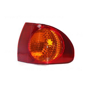 Tail Lamp Drivers Side Certified Suits Toyota Corolla AE112R 1999 to 2001