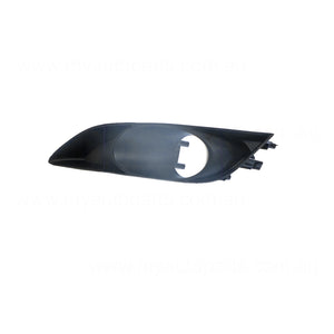 Front Bar Grille With Fog Light Mount Passenger Side OEM Suits Toyota Corolla ZRE152R Hatch 3/2007 to 10/2009