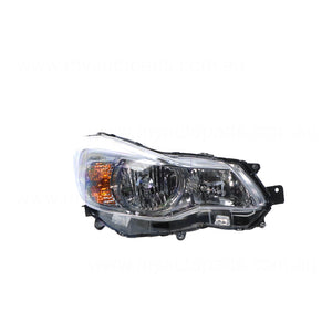 Head Lamp Drivers Side Genuine suits Subaru Impreza/XV 2011 to 2015
