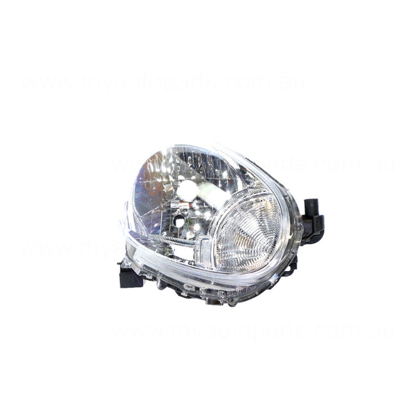 Halogen Head Lamp Drivers Side OEM Suits Nissan Micra K13 2010 to 2013