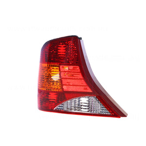 Tail Lamp Passenger Side Certified Suits Ford Focus LR Sedan 10/2002 to 12/2004