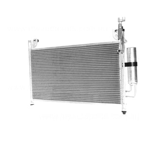 16 mm 8 mm Fin A/C Condenser Aftermarket Suits Mazda 2 DE 2007 to 2014