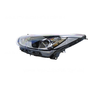 Halogen Head Lamp Passenger Side Certified Suits Hyundai Accent RB 2013 to 2017