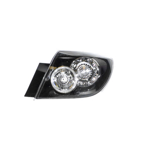 Black LED Tail Lamp Drivers Side OEM Suits Mazda 3 SP23/MPS BK Hatch 1/2004 to 2/2009