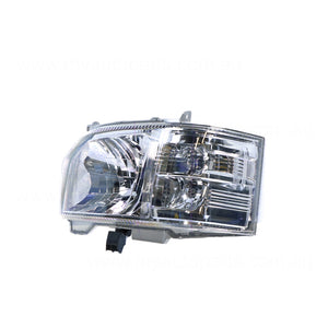 Halogen Head Lamp Passenger Side Genuine Suits Toyota Hiace SLWB 2013 to 2019
