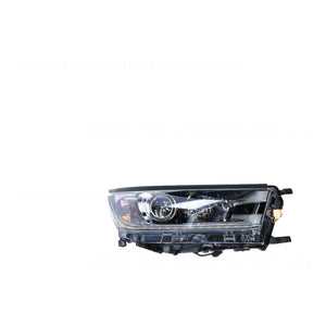 Halogen Head Lamp Drivers Side OEM Suits Toyota Kluger GX/GXL GSU50R/GSU55R 2016 On