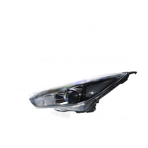 Bi-Xenon Manual Adjust Head Lamp Passenger Side OEM Suits Ford Focus LZ 2015 to 2018