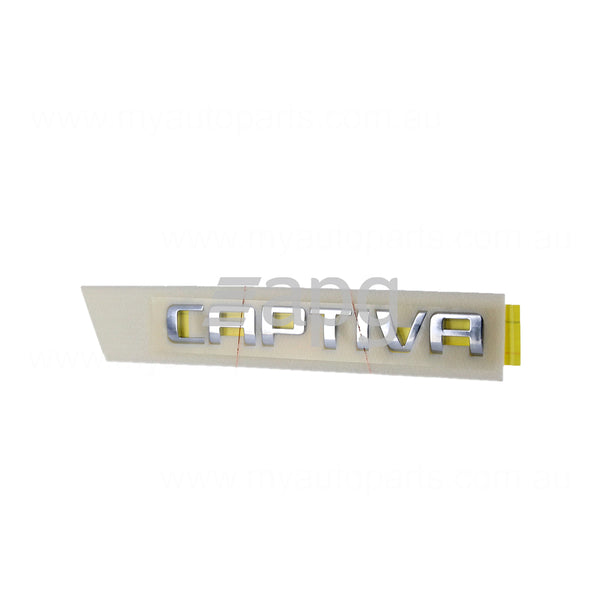 Tail Gate Emblem OEM Suits Holden Captiva CG 2006 to 2021