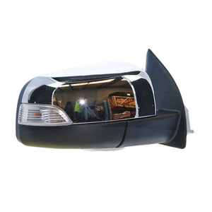 Chrome Door Mirror With Indicator Drivers Side Certified Suits Ford Ranger PX 9/2011 to 9/2018