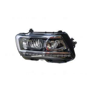 LED Head Lamp Drivers Side Genuine Suits Volkswagen Tiguan 5N 2017 On