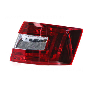 Tail Lamp Drivers Side Certified Suits Skoda Octavia NE Sedan 2013 to 2017