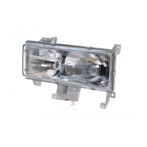 Head Lamp Passenger Side Aftermarket Suits Mitsubishi Mitsubishi/Fuso Truck FE 1996 to 2021