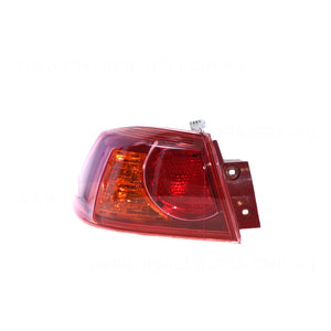 Tail Lamp Passenger Side Certified Suits Mitsubishi Lancer CJ 9/2007 to 8/2009