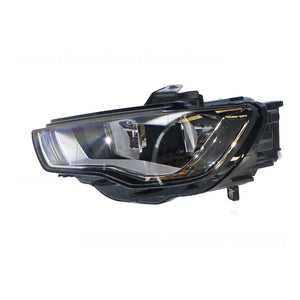 Head Lamp Passenger Side OES suits Audi A3/S3 8V 2013 to 2016