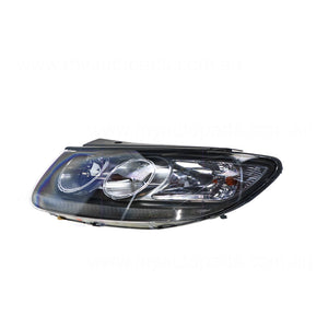Head Lamp Passenger Side OEM Suits Hyundai Santa Fe CM 2009 to 2012