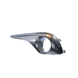Front Bar Grille With Fog Light Mount Passenger Side Aftermarket Suits Toyota Kluger GSU40R/GSU45R 7/2010 to 12/2013