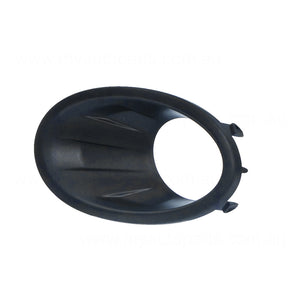 Front Bar Grille With Fog Light Mount Passenger Side OEM Suits Nissan Dualis J10 1/2010 to 5/2014
