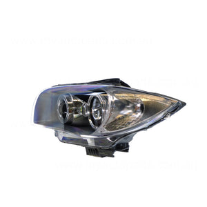 Xenon Head Lamp Passenger Side OES suits BMW 1 Series 2007 to 2011