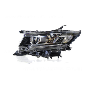Bi-LED Head Lamp Passenger Side Genuine suits Toyota Prado GDJ150R 2017 On