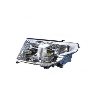 Head Lamp Passenger Side OEM suits Toyota Landcruiser 200 Series 2007 to 2015