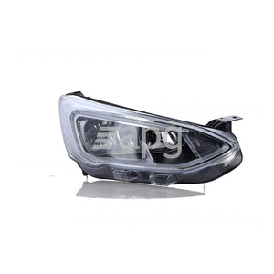 Head Lamp Drivers Side Certified Suits Ford Focus Trend SA 2018 On