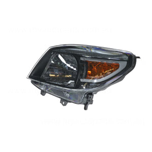 Halogen Manual Adjust Head Lamp Passenger Side OEM Suits Ford Ranger PK 2009 to 2011