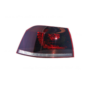 Tail Lamp Passenger Side Genuine Suits Volkswagen Golf Cabriolet MK 6 2011 to 2021