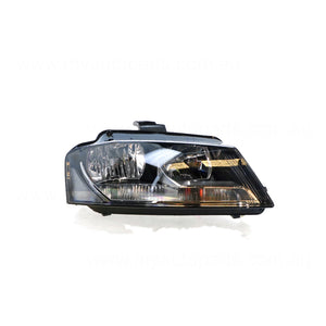 Head Lamp Drivers Side OES Suits Audi A3 8P 2008 to 2014