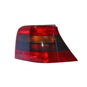 Tail Lamp Drivers Side Certified Suits Volkswagen Golf GTi 1J 1998 to 2004