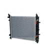 Radiator 28 / 28 mm Plastic Aluminium 450 x 405 x 16 mm Automatic 1.5 L HR15 Aftermarket Suits Nissan Micra K13 2010 to 2013